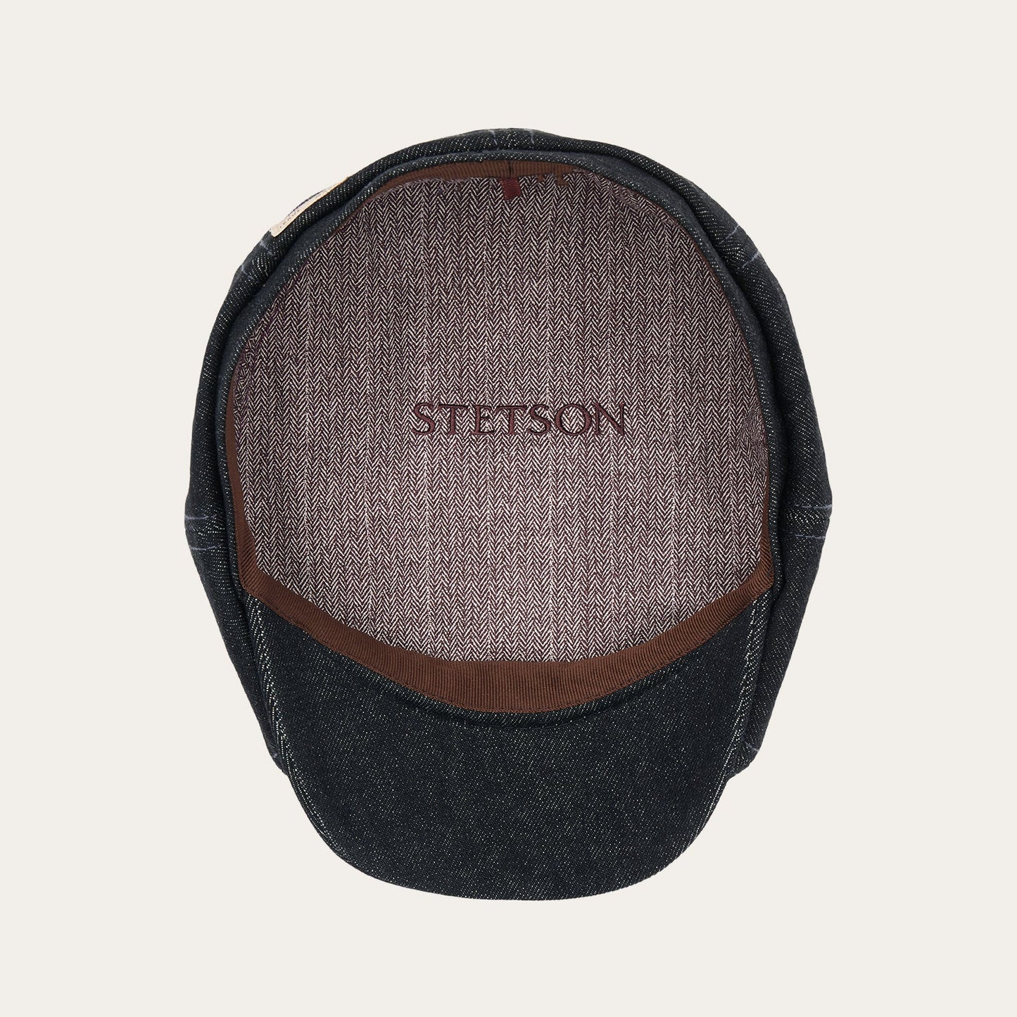 Denim Hatteras Cap | Stetson Black Denim