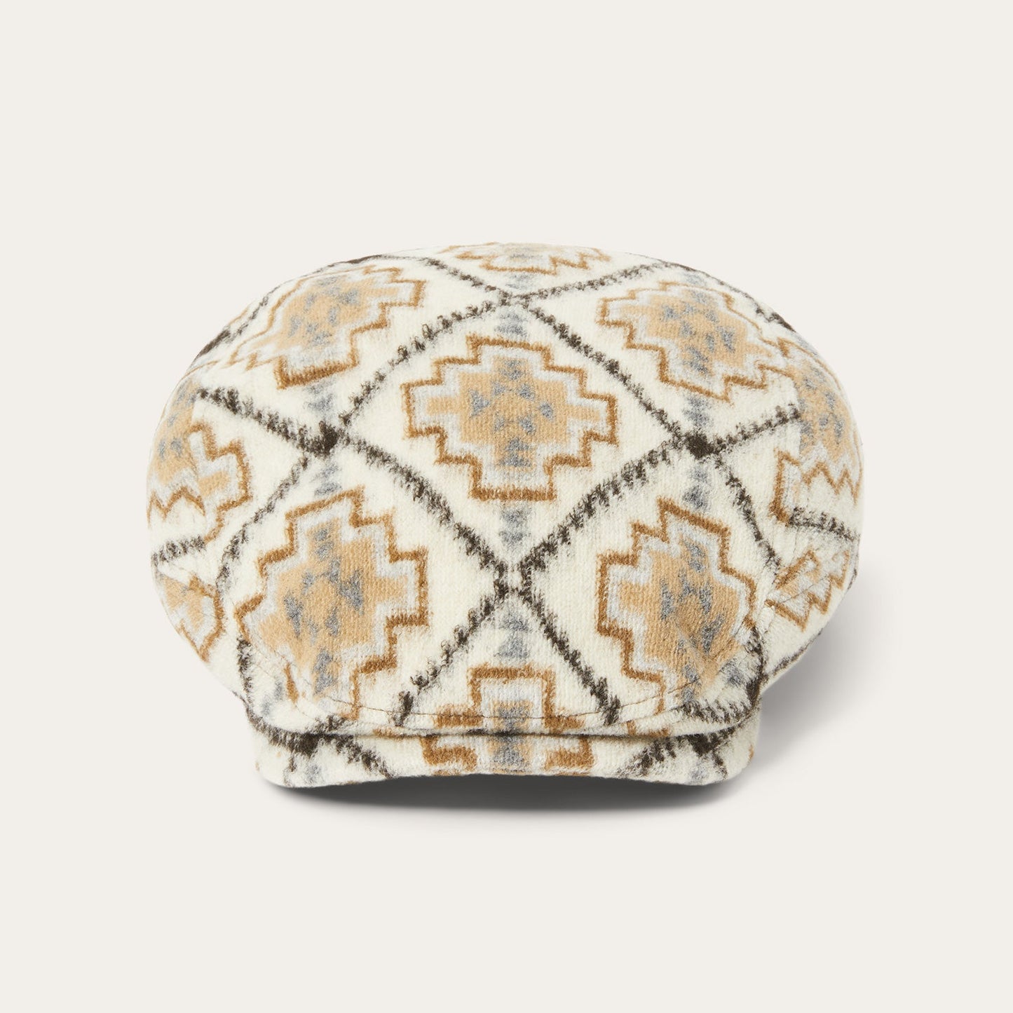 Navajo Jersey Driver Cap | Stetson Off White / Beige