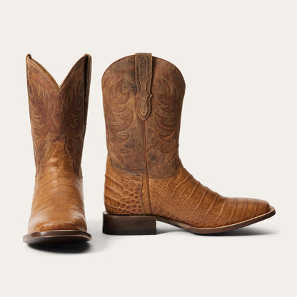 Aces Alligator Boots | Stetson Tan