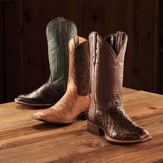 Aces Alligator Boots | Stetson Tan