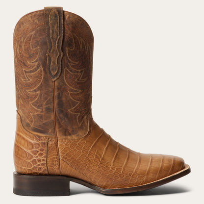 Aces Alligator Boots | Stetson Tan