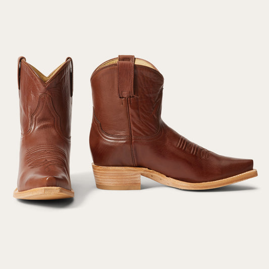 Riley Shorty Boots | Stetson Brown