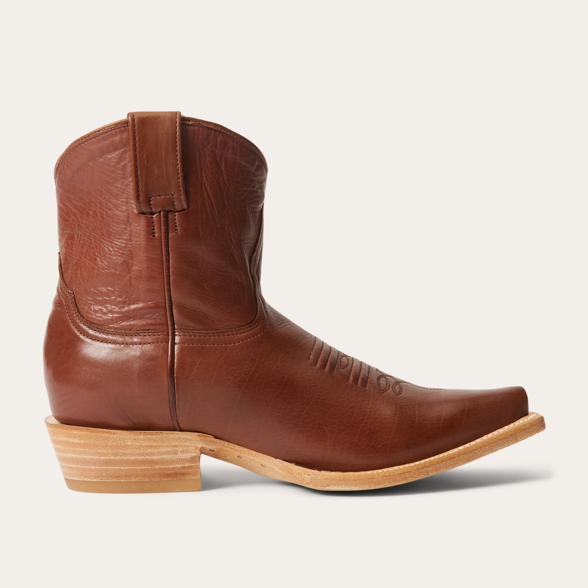 Riley Shorty Boots | Stetson Brown