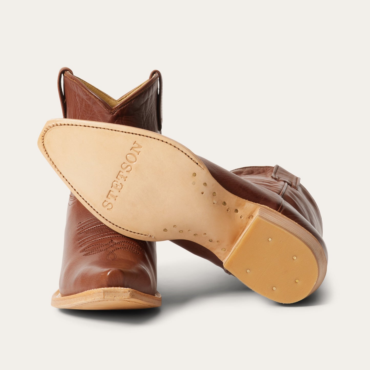 Riley Shorty Boots | Stetson Brown