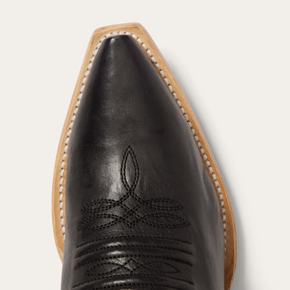 Riley Shorty Boots | Stetson Black