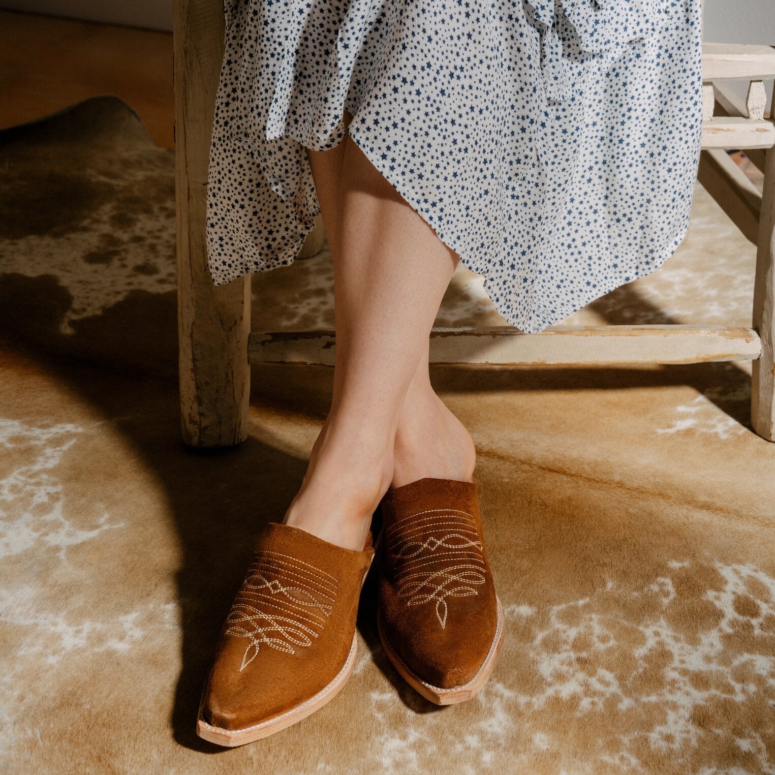 Reed Western Mules | Stetson Brown