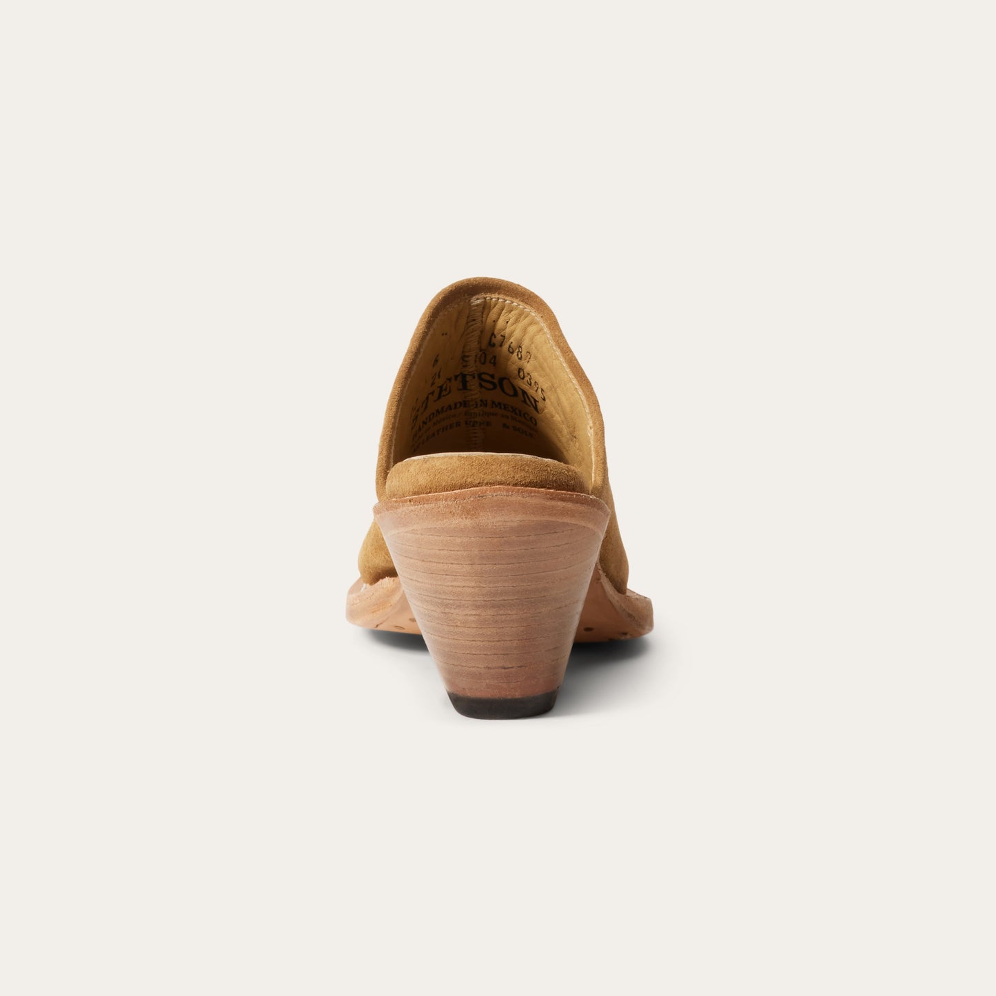 Reed Western Mules | Stetson Tan