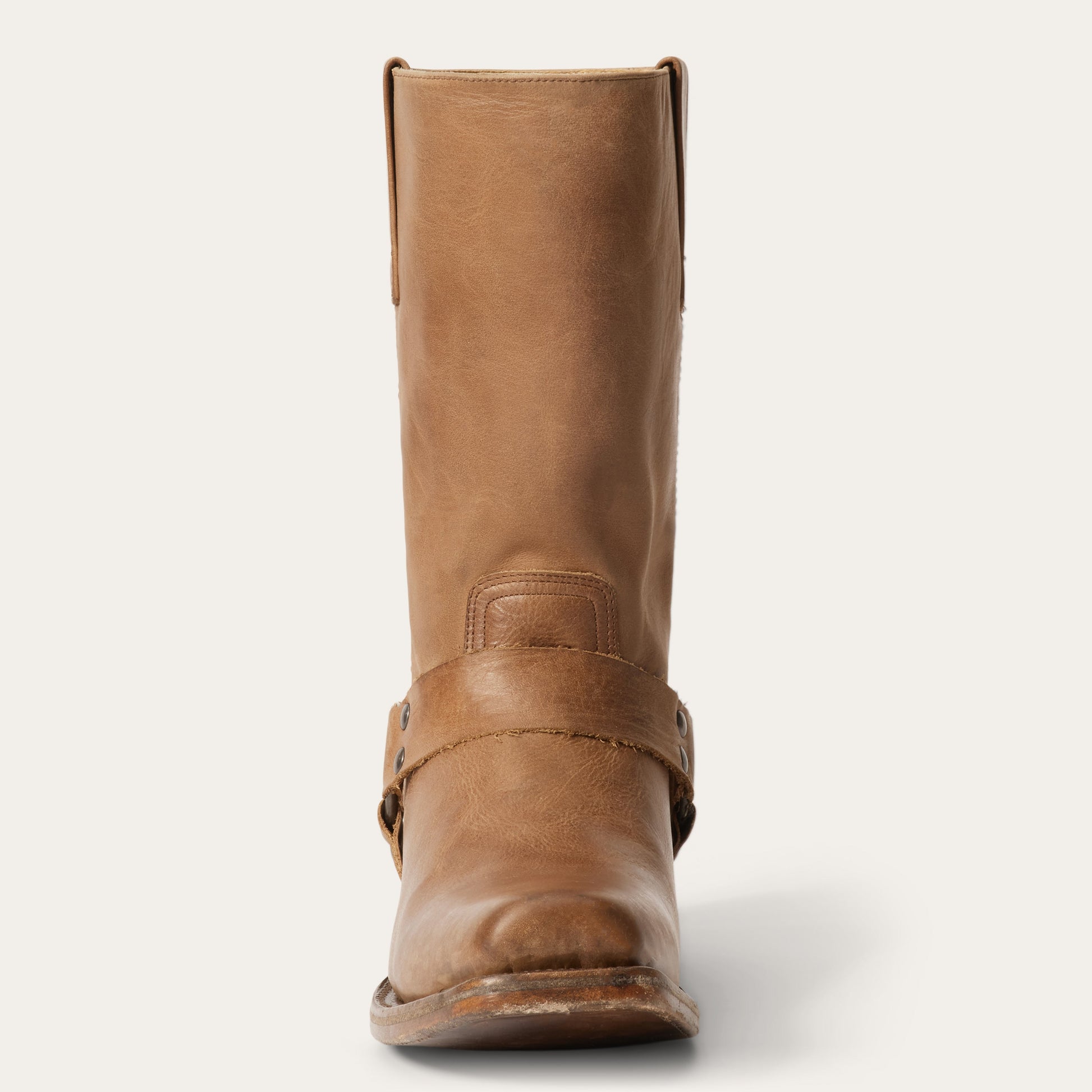Heritage Harness Boots | Stetson Burnished Vintage Tan