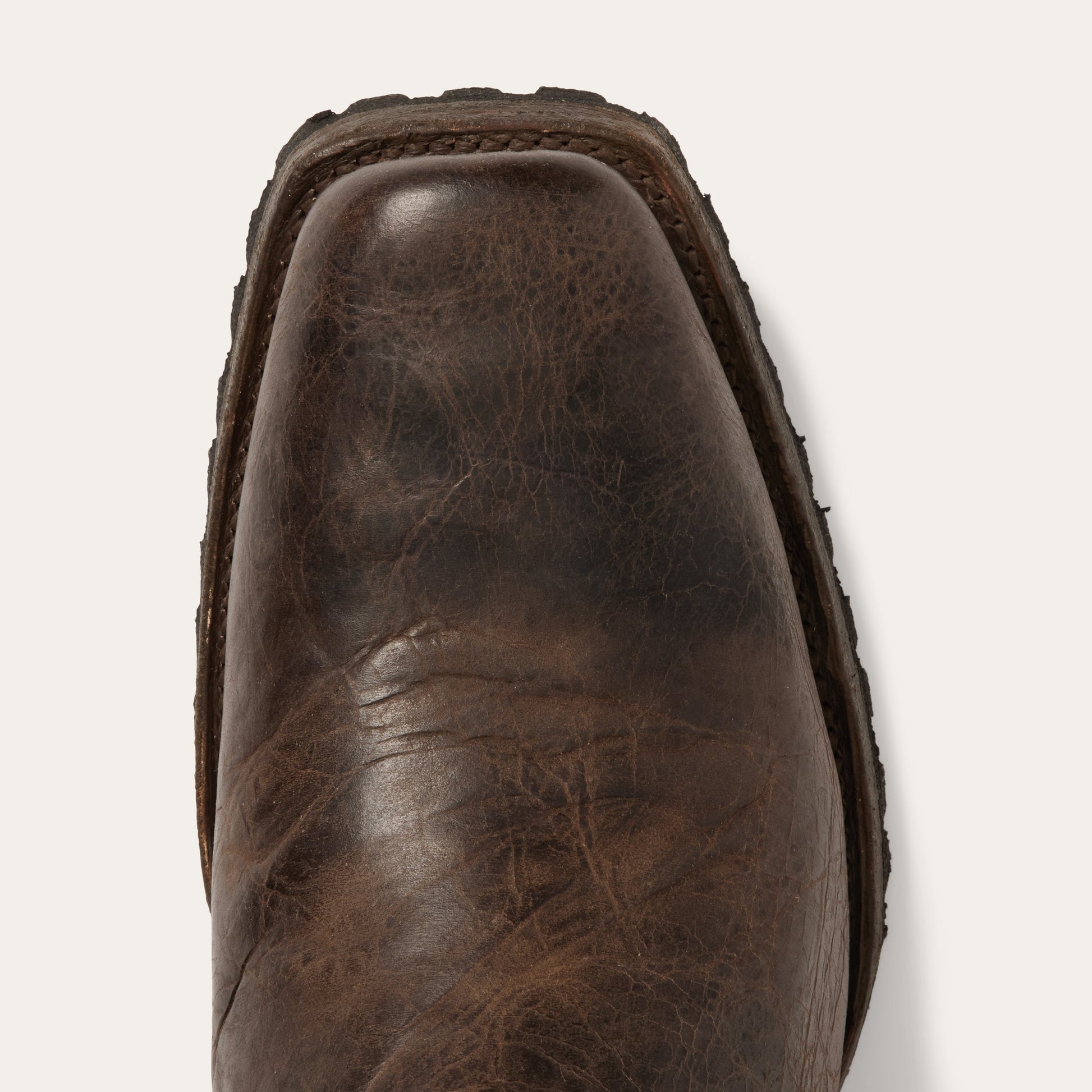 Heritage Harness Boots | Stetson Waxed Dark Brown