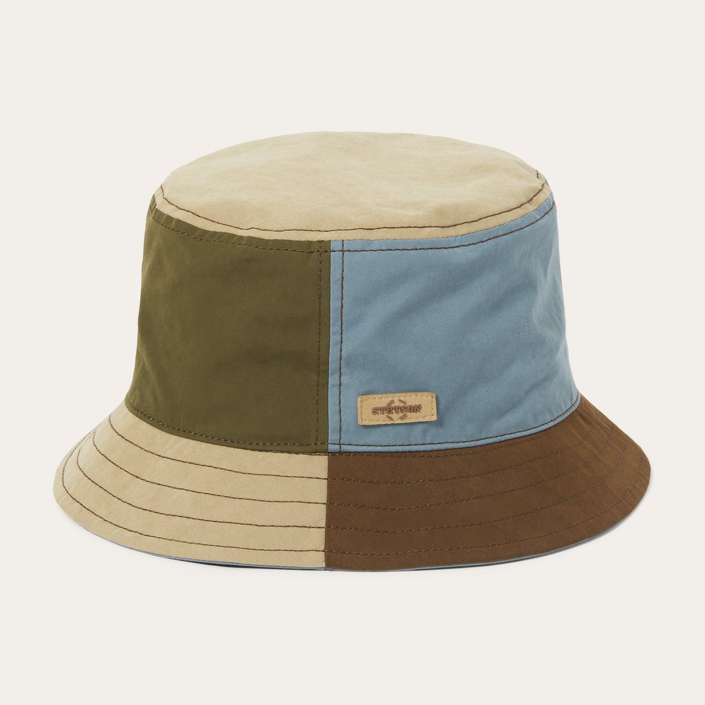 Waxed Cotton Bucket Hat | Stetson Multi