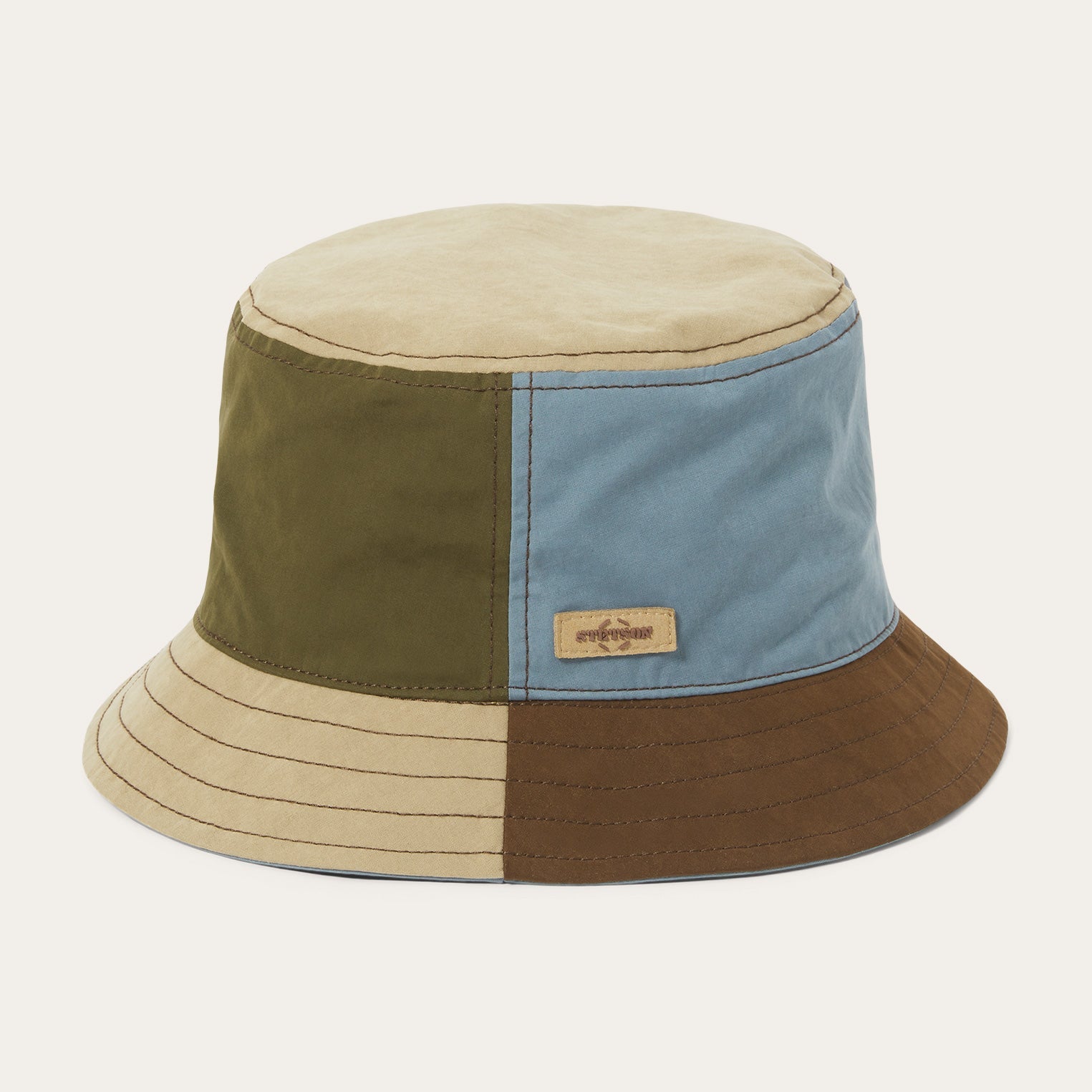 Waxed Cotton Bucket Hat | Stetson Multi