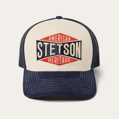 Cream American Heritage Trucker Cap | Stetson Cream