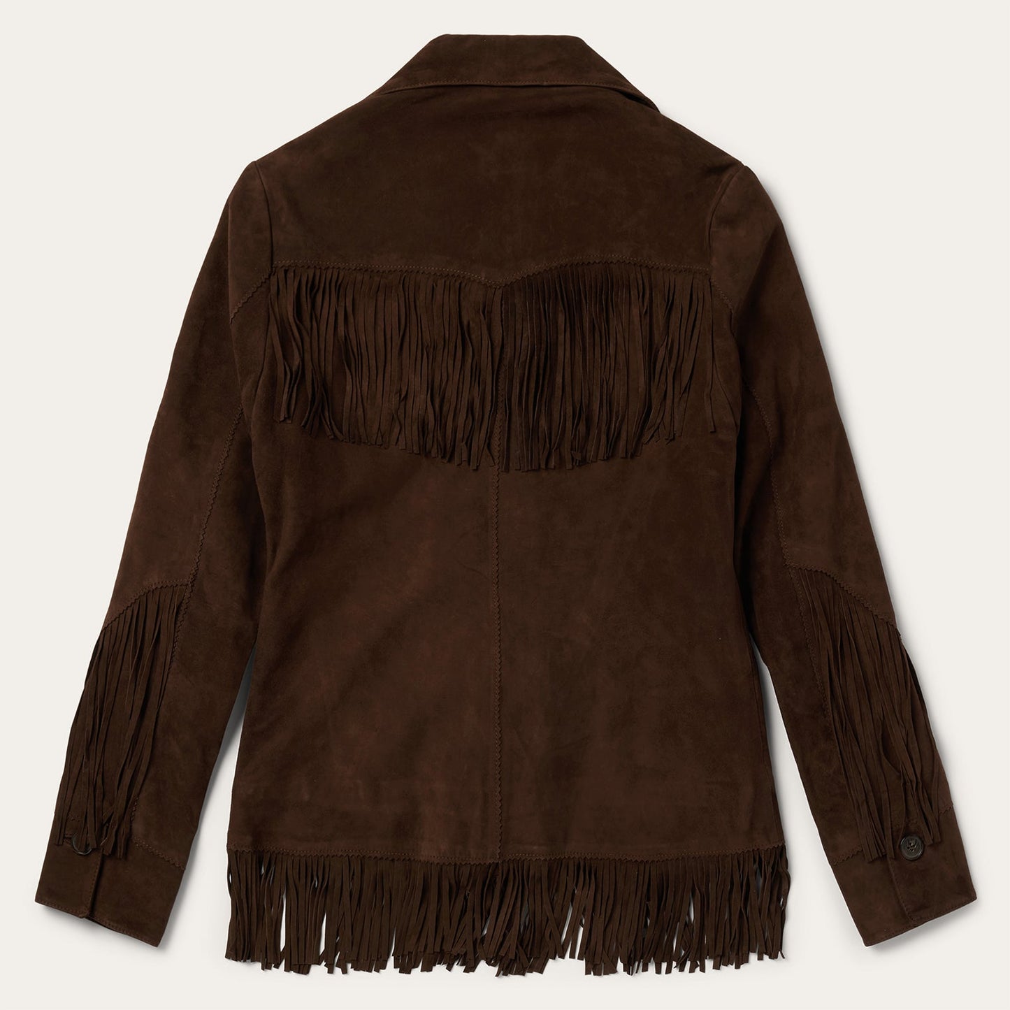 Fringe Suede Jacket | Stetson Chocolate