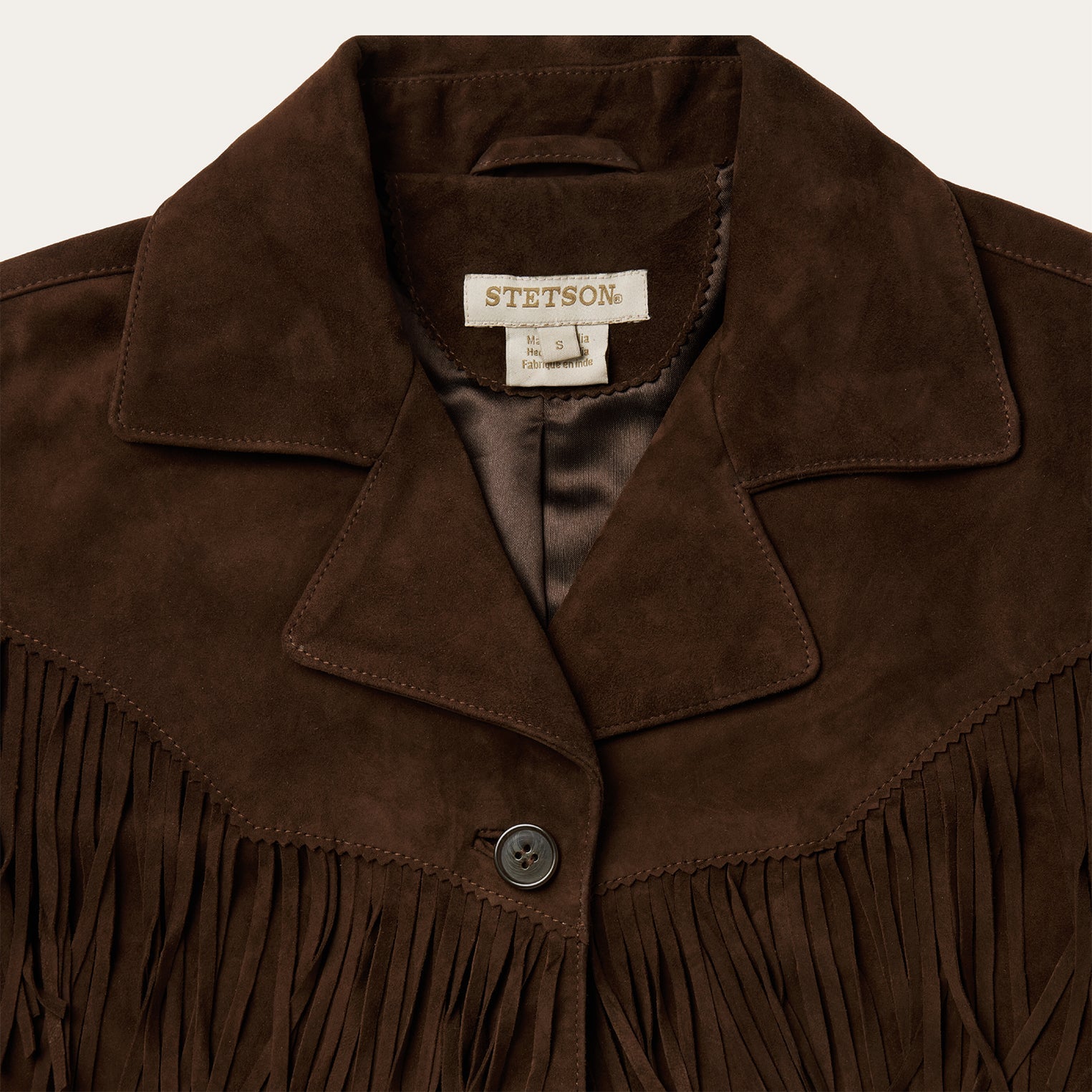 Fringe Suede Jacket | Stetson Chocolate