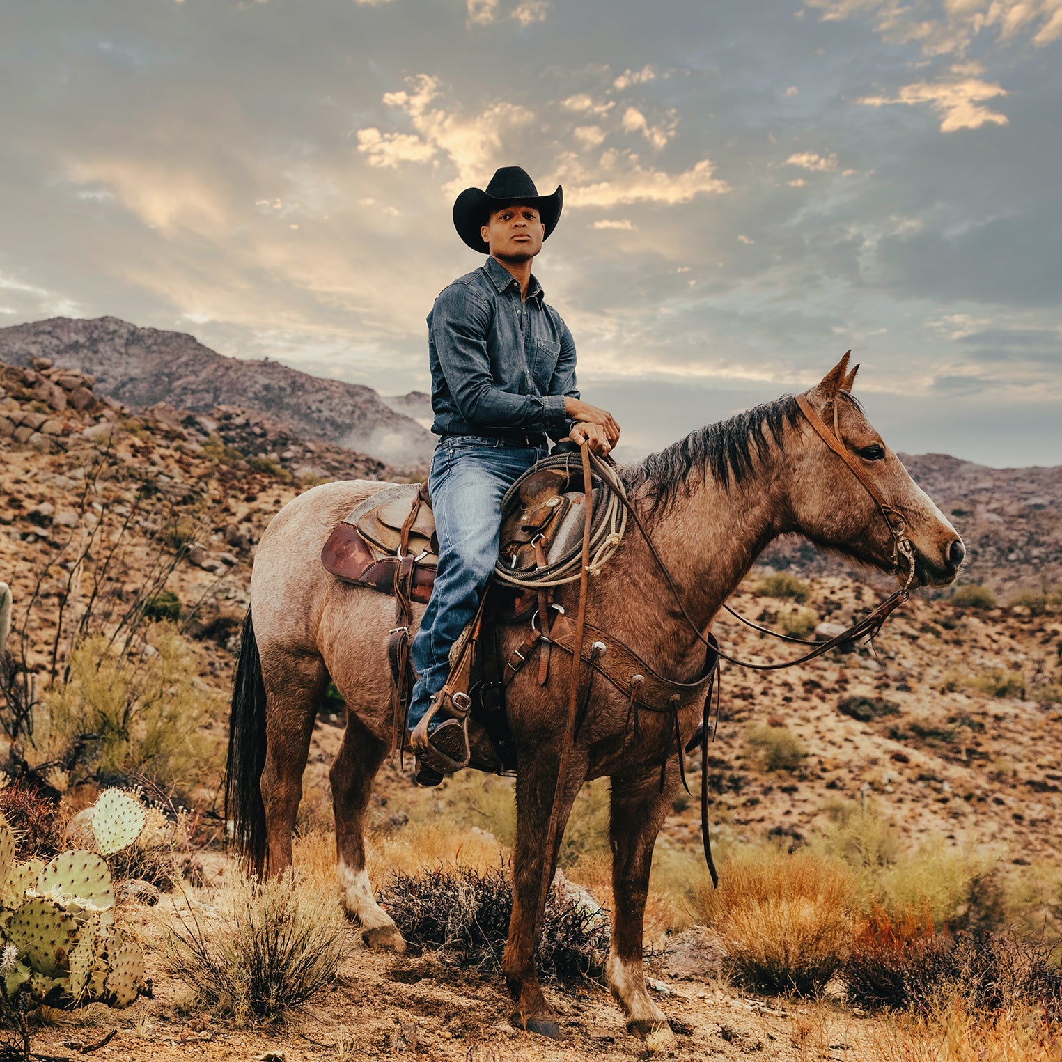 Dark Denim Western Shirt | Stetson Blue