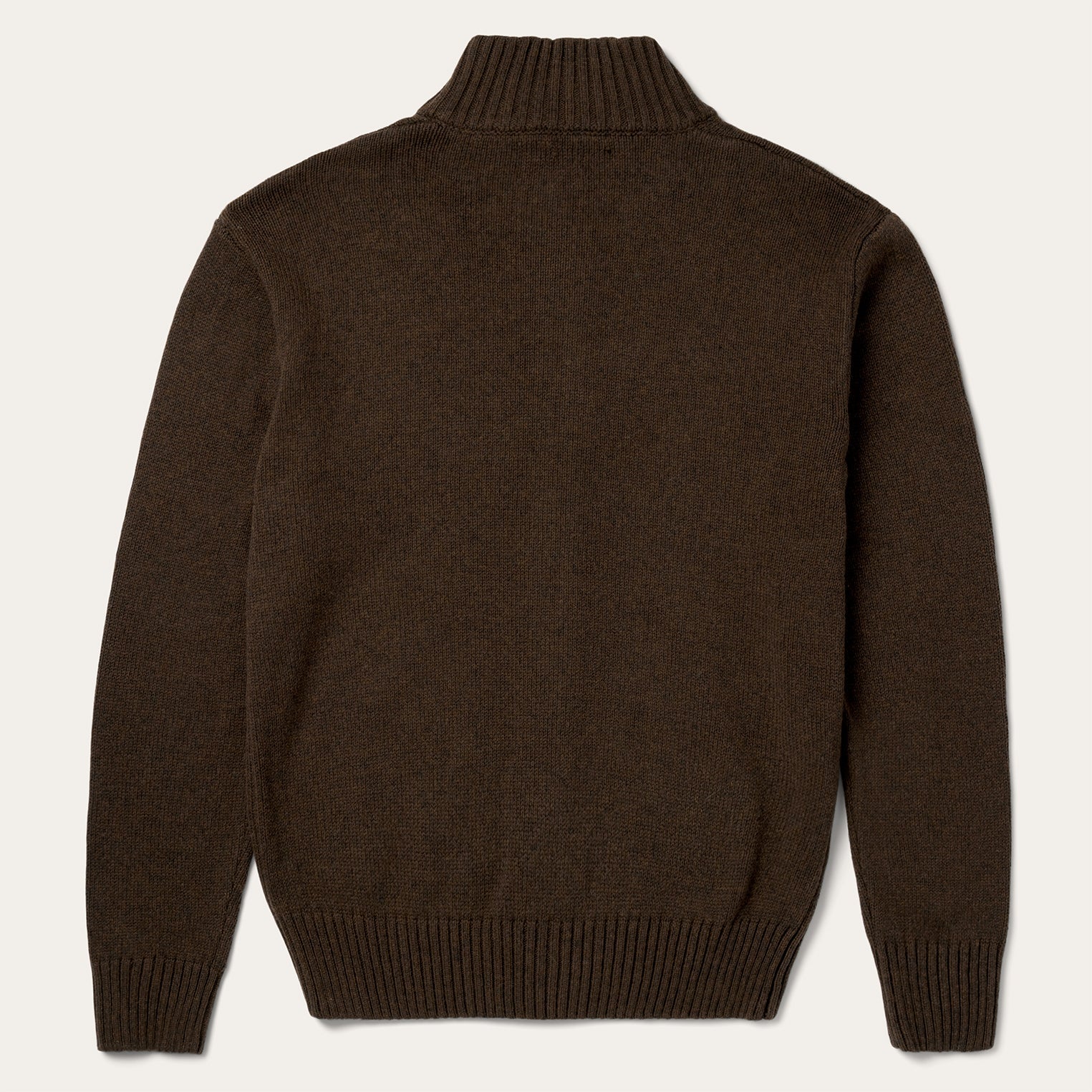 Ombre Border Stripe Cardigan | Stetson Brown