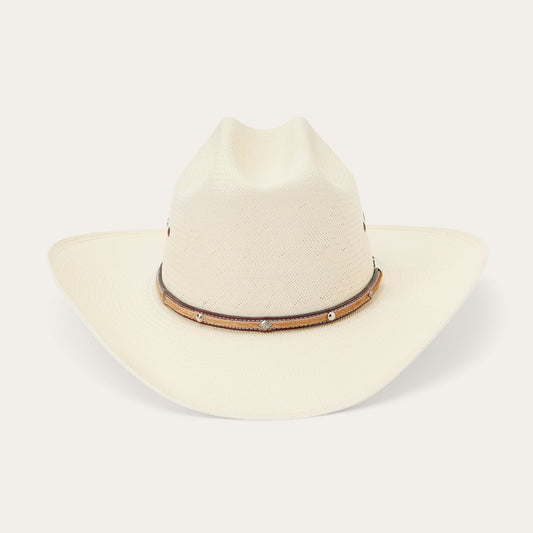 Angus 10X Straw Cowboy Hat | Stetson Natural