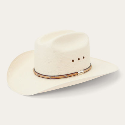 Angus 10X Straw Cowboy Hat | Stetson Natural