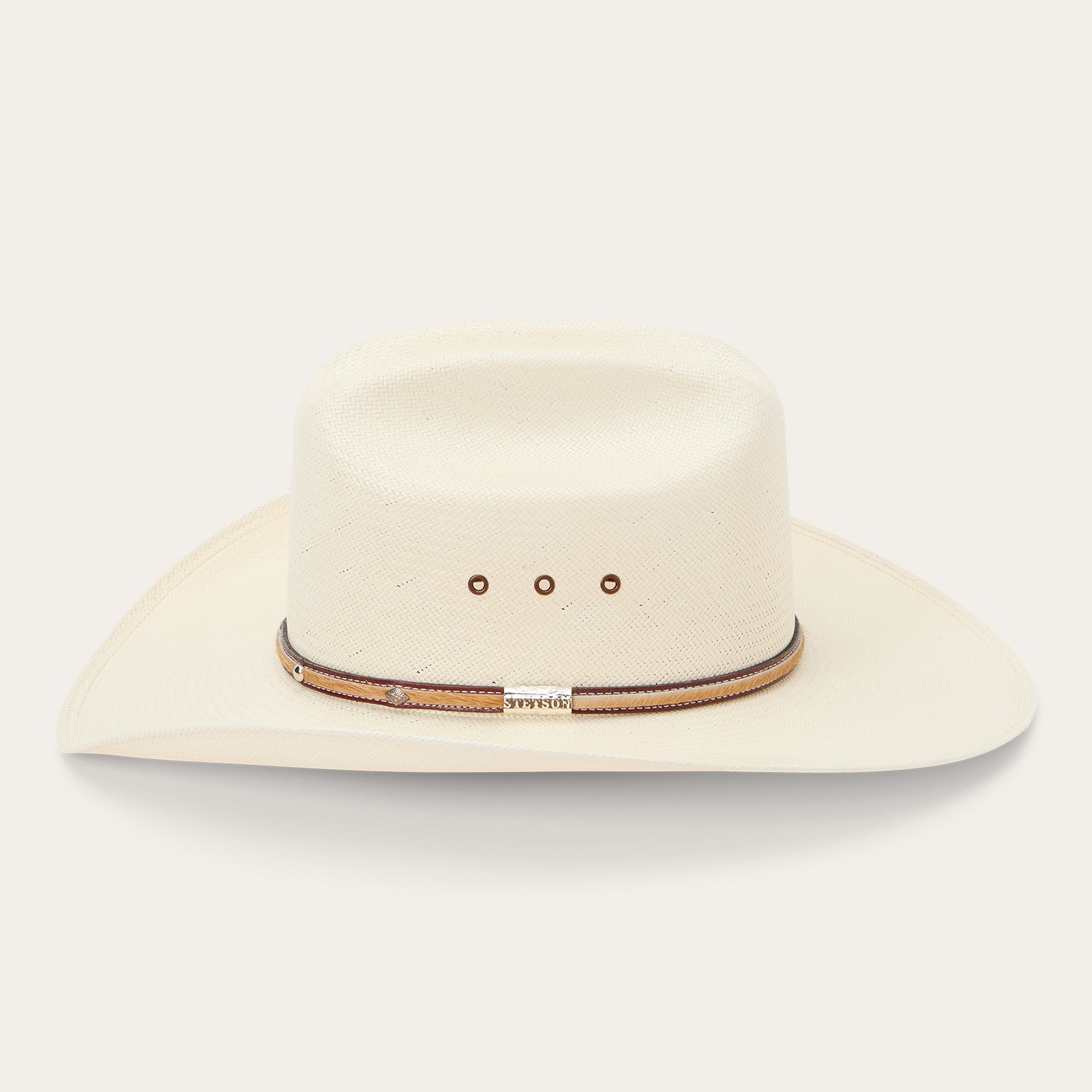 Angus 10X Straw Cowboy Hat | Stetson Natural