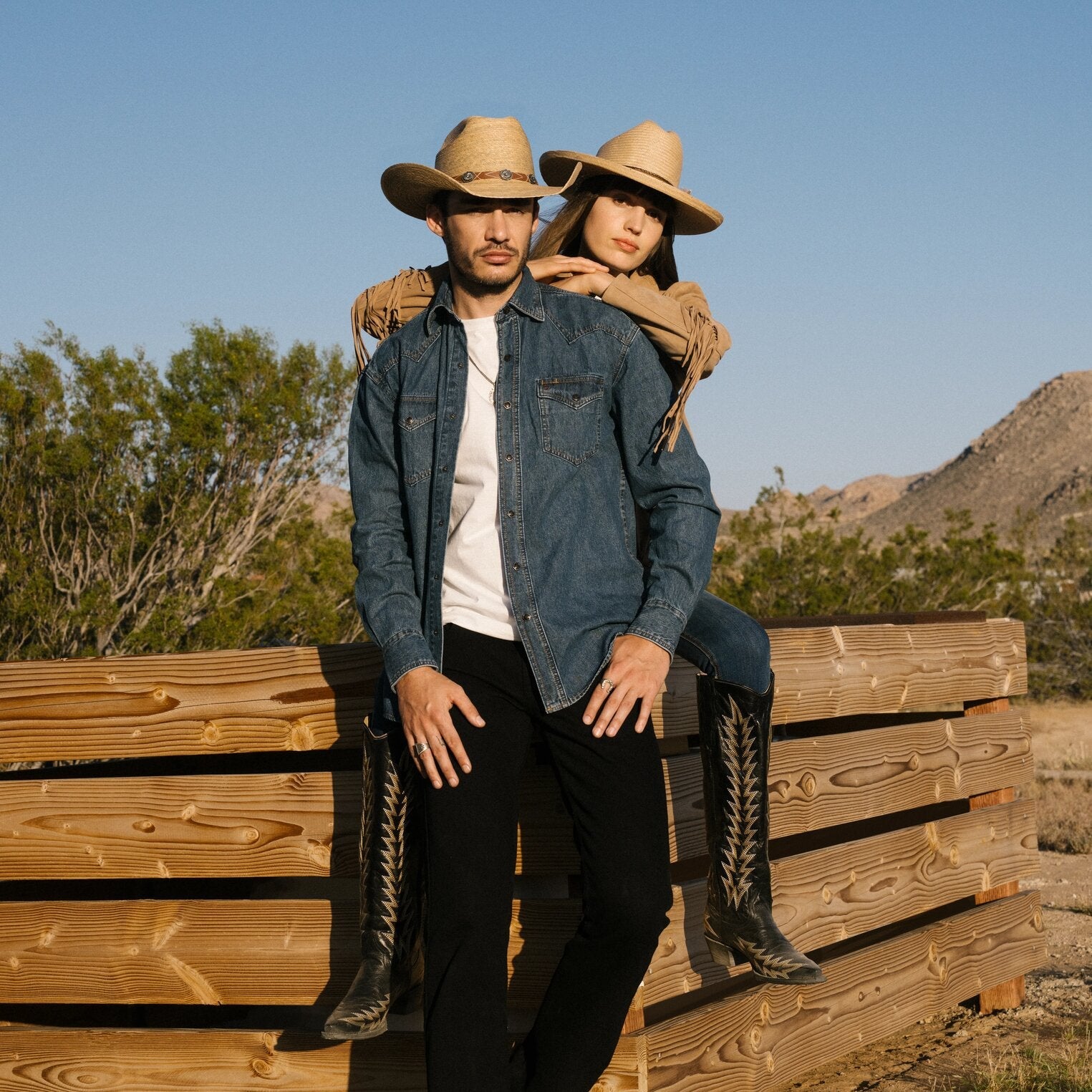 Cowhand Mexican Palm Cowboy Hat | Stetson Toasted Palm