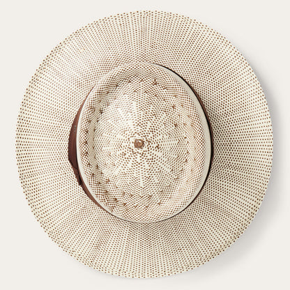 Double Bogey Raffia Straw Hat | Stetson Natural Brown
