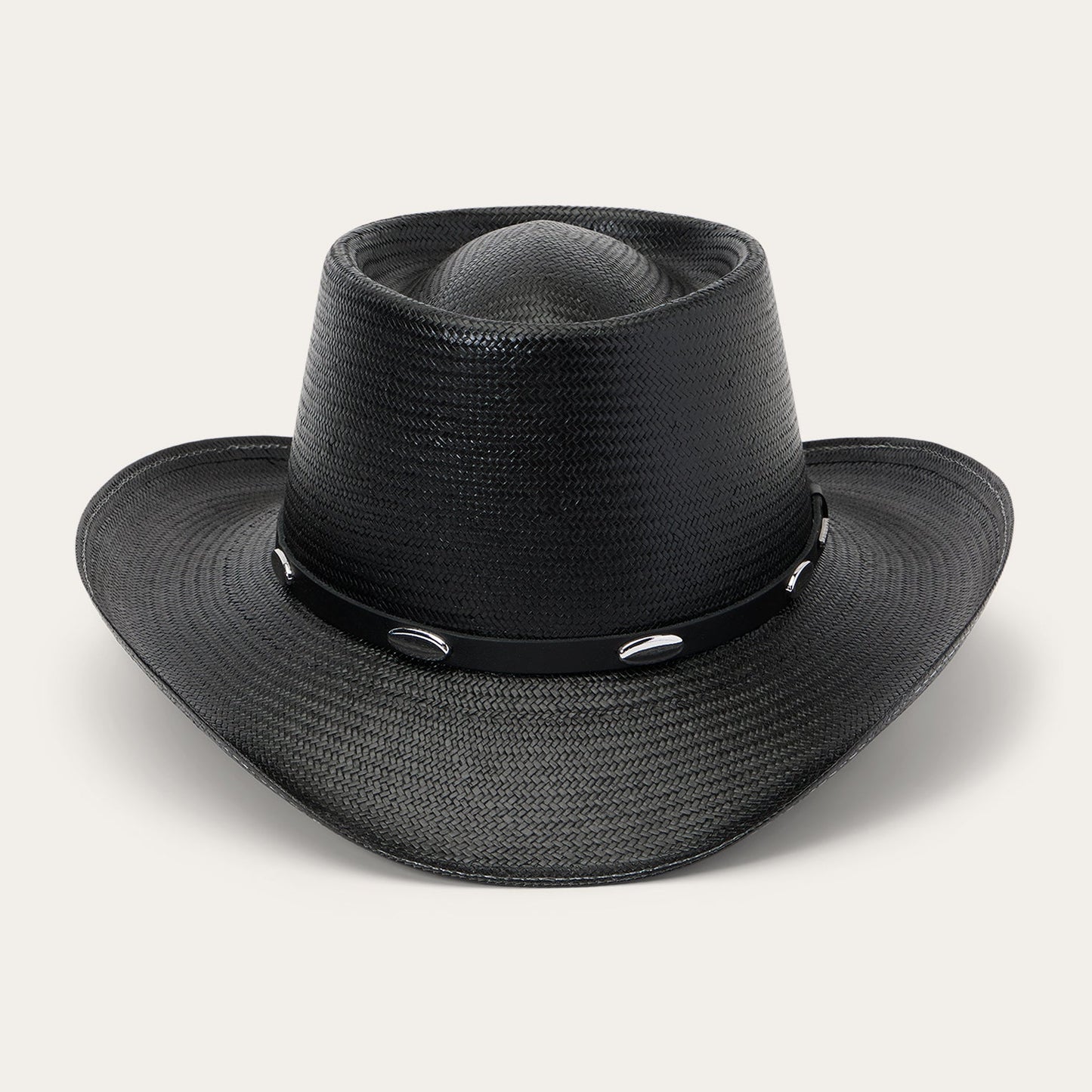 Royal Flush 10X Straw Cowboy Hat | Stetson Black