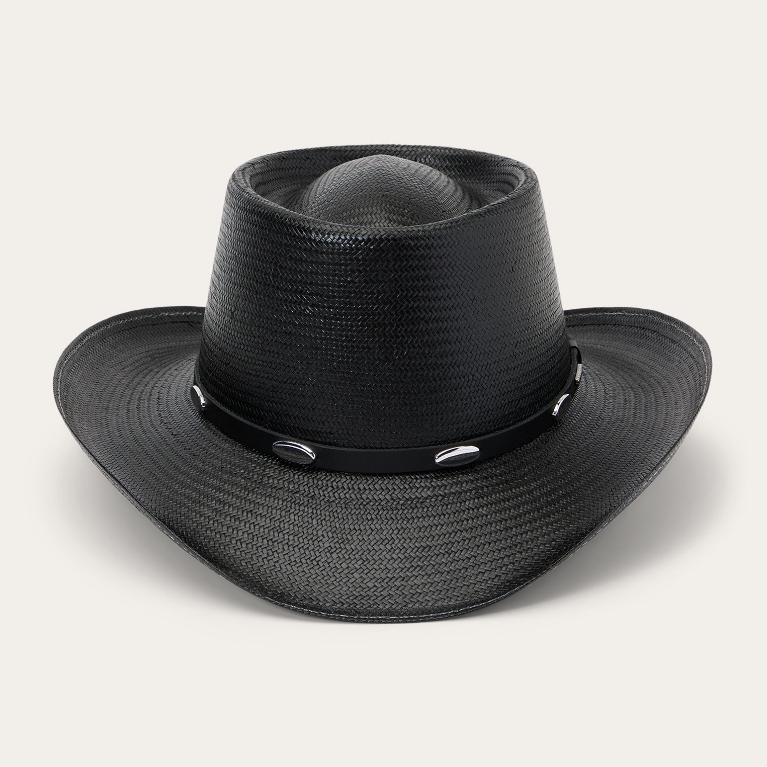 Royal Flush 10X Straw Cowboy Hat | Stetson Black