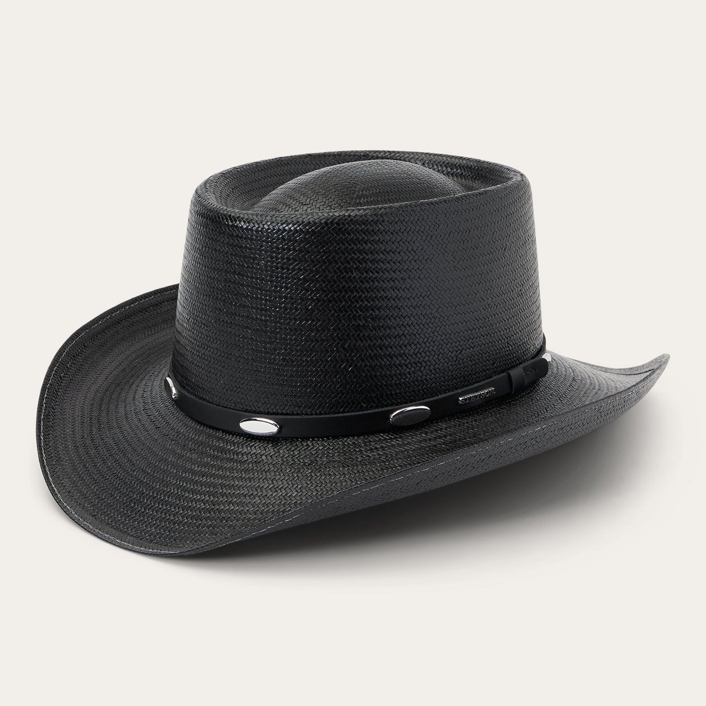 Royal Flush 10X Straw Cowboy Hat | Stetson Black