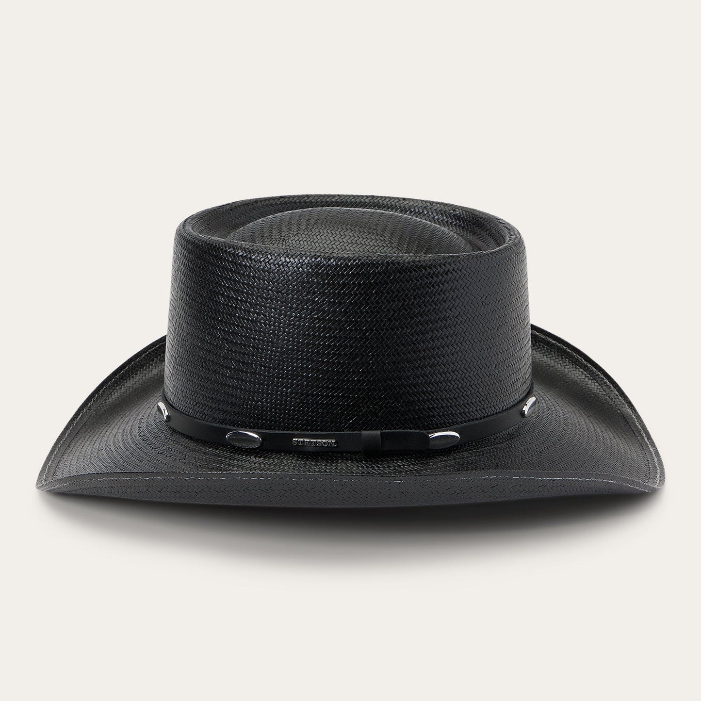 Royal Flush 10X Straw Cowboy Hat | Stetson Black