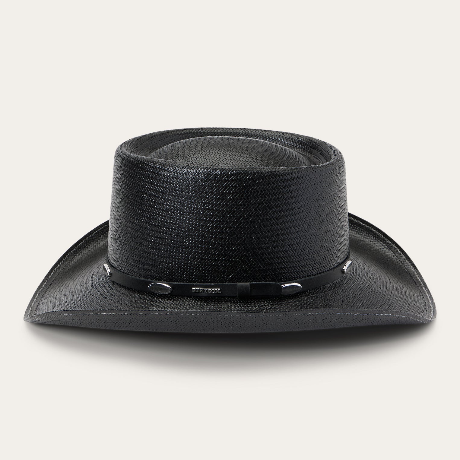 Royal Flush 10X Straw Cowboy Hat | Stetson Black