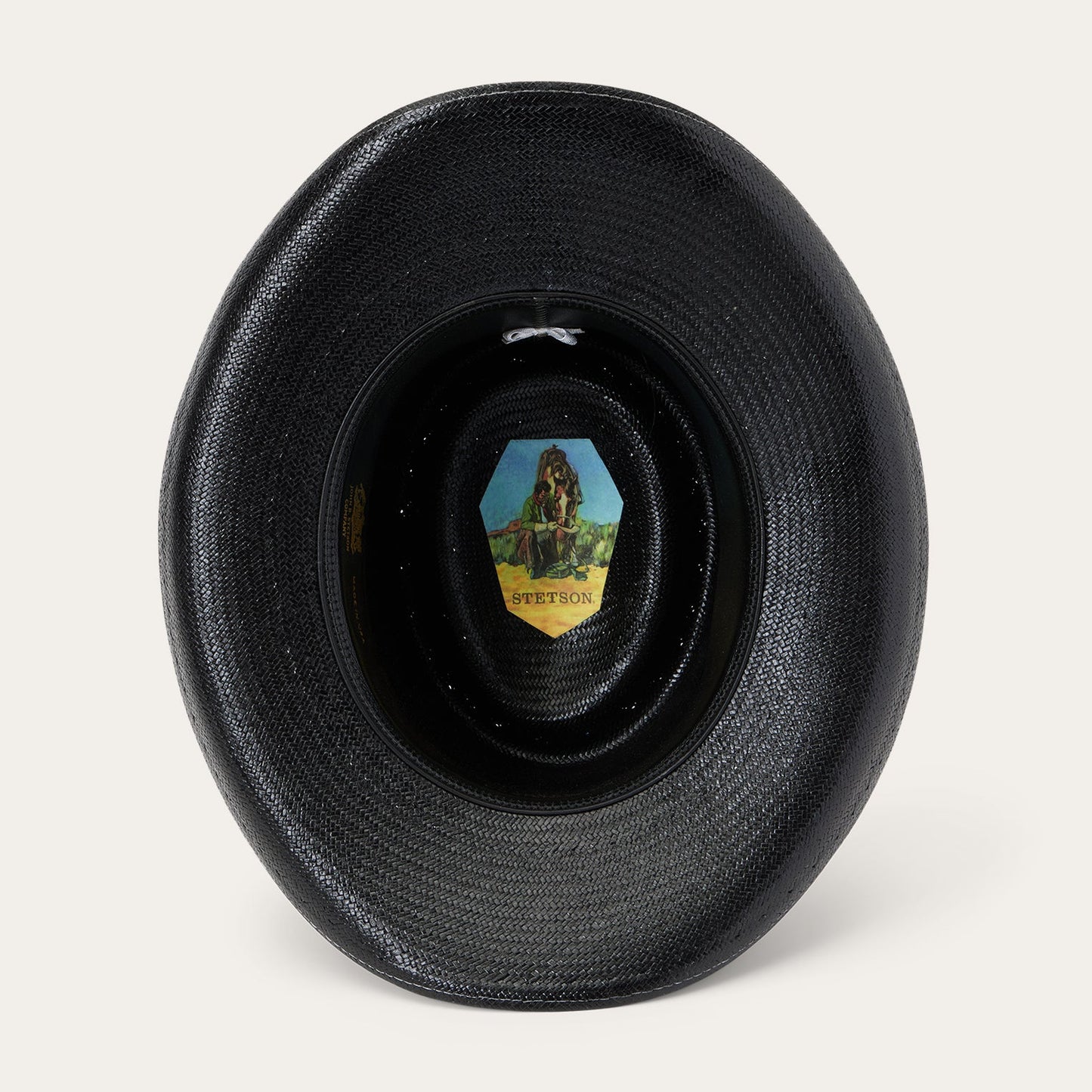 Royal Flush 10X Straw Cowboy Hat | Stetson Black