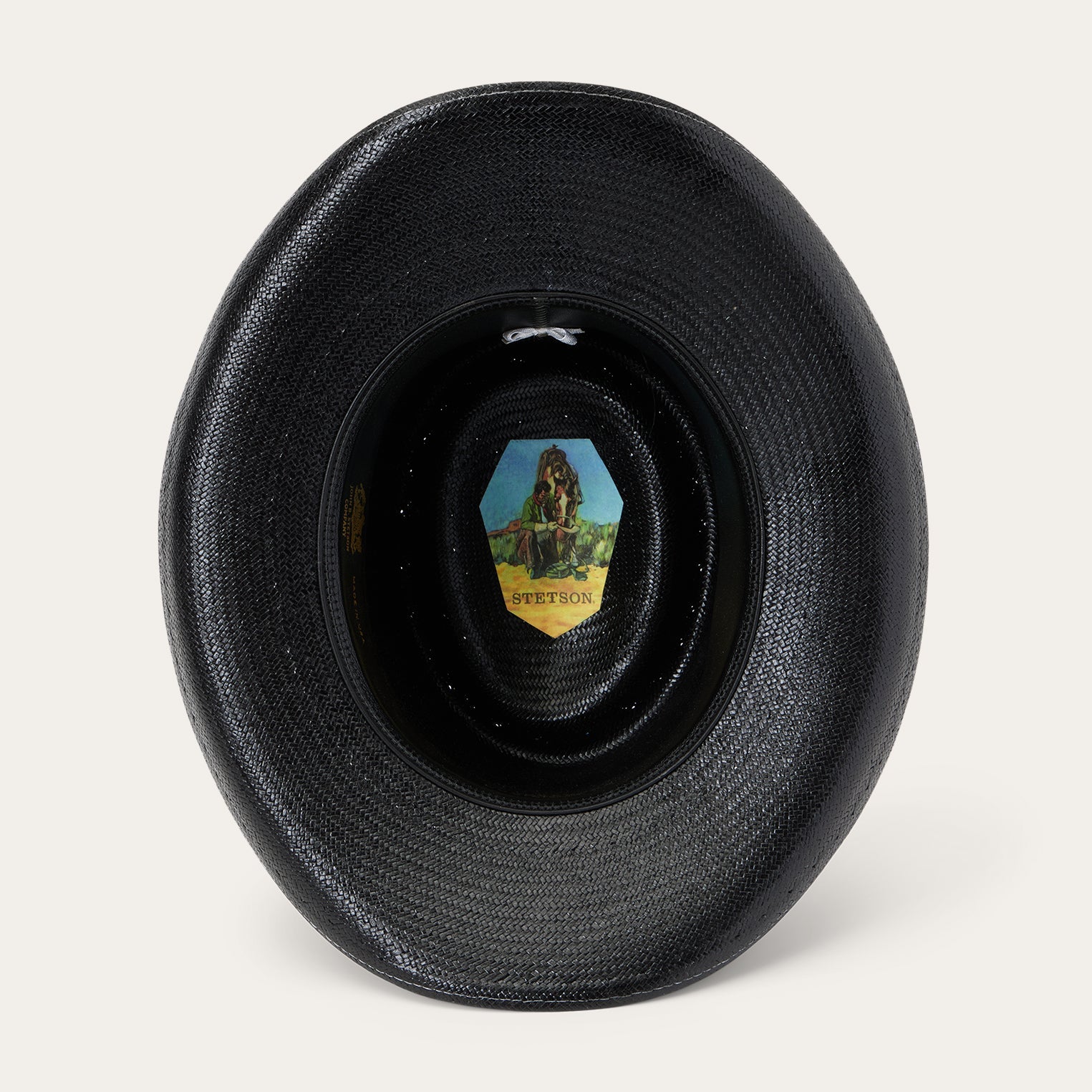 Royal Flush 10X Straw Cowboy Hat | Stetson Black