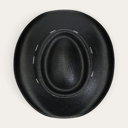 Royal Flush 10X Straw Cowboy Hat | Stetson Black