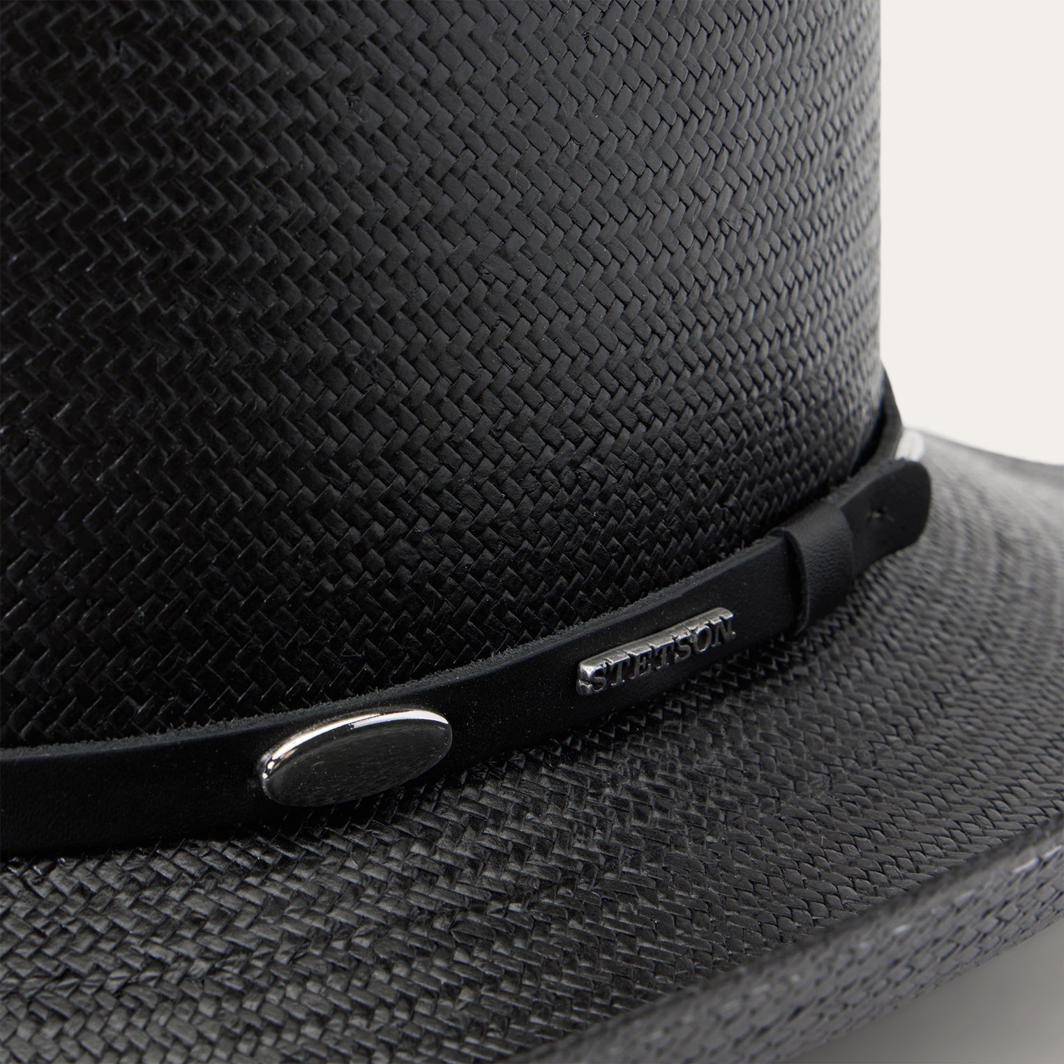 Royal Flush 10X Straw Cowboy Hat | Stetson Black