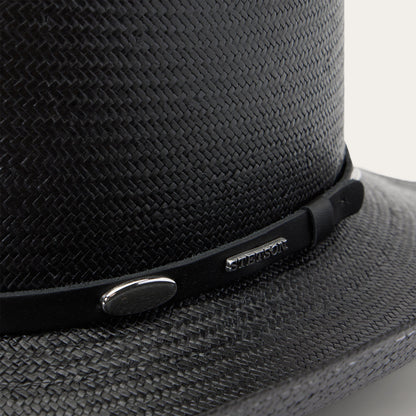 Royal Flush 10X Straw Cowboy Hat | Stetson Black