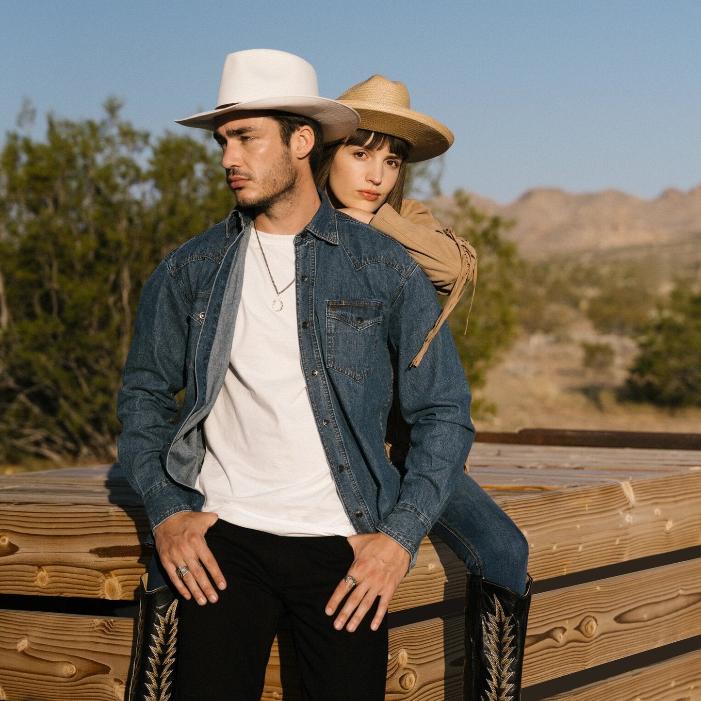 Woodrow Straw Hat | Stetson Bleach