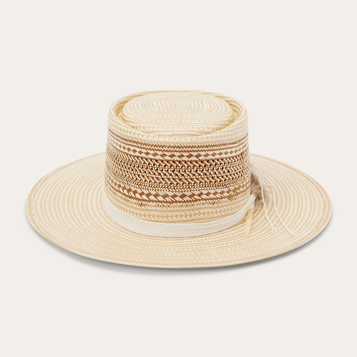 Batterson Straw Hat | Stetson Natural/Tan