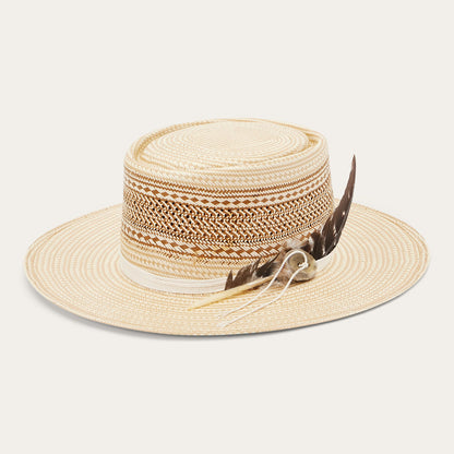 Batterson Straw Hat | Stetson Natural/Tan