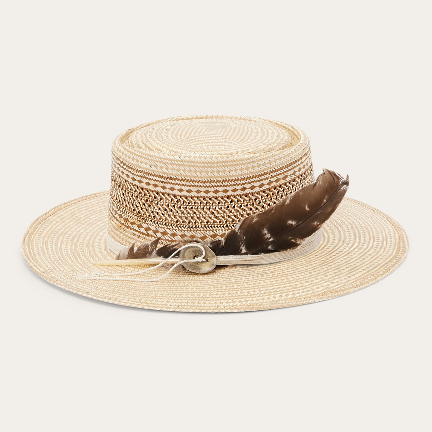 Batterson Straw Hat | Stetson Natural/Tan