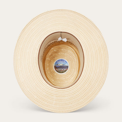 Batterson Straw Hat | Stetson Natural/Tan