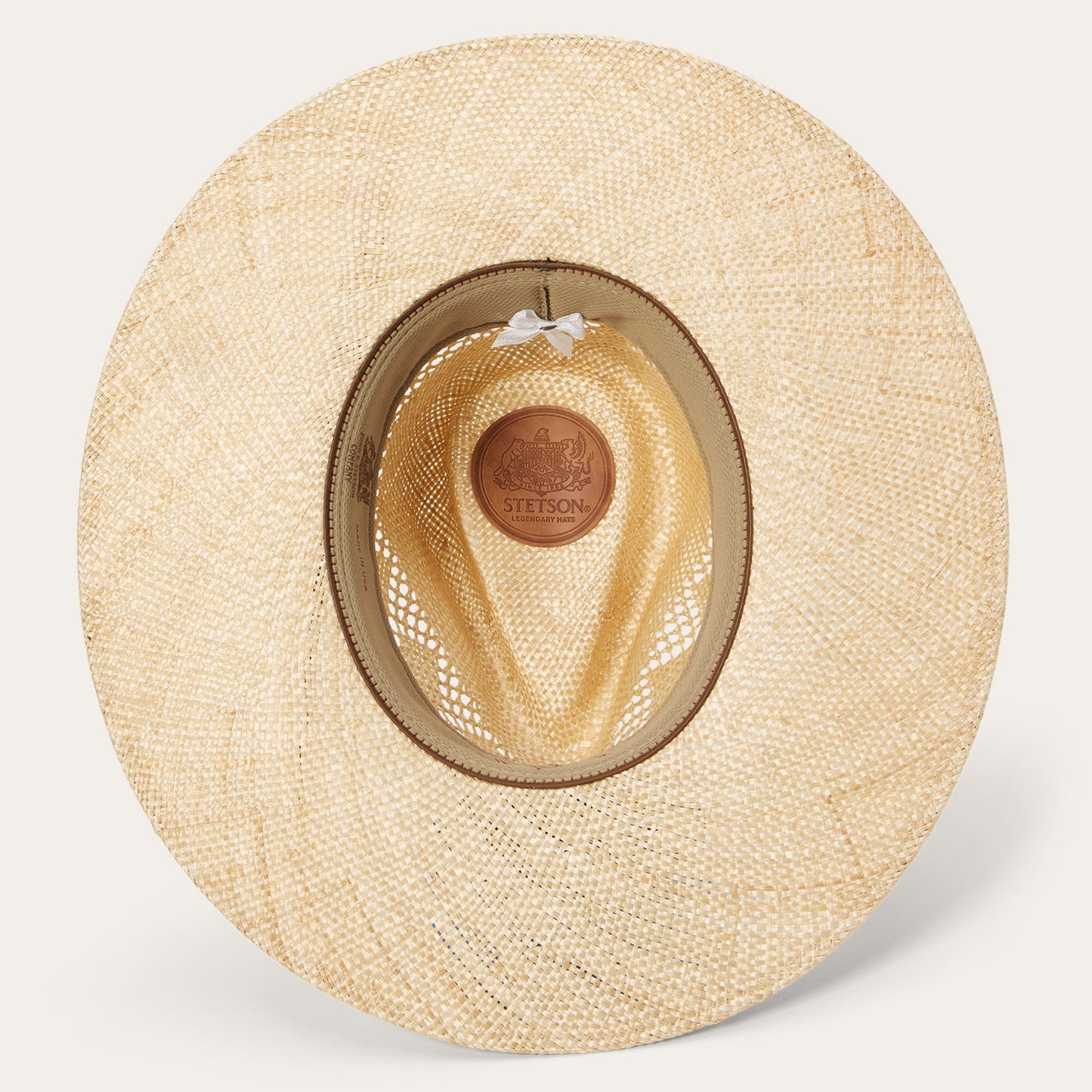 Chorus Straw Flat Brim Hat | Stetson Natural