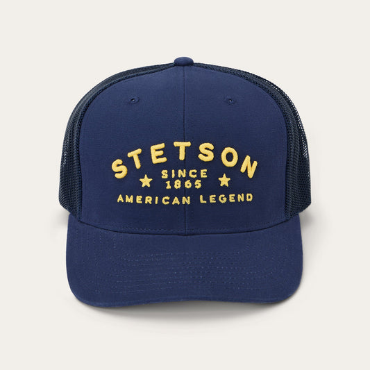 American Legend Trucker Cap | Stetson Navy