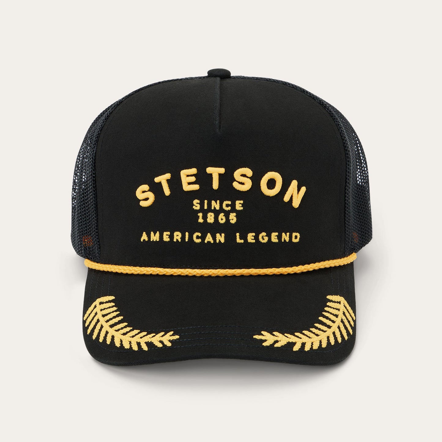 Captain Trucker Cap | Stetson Black