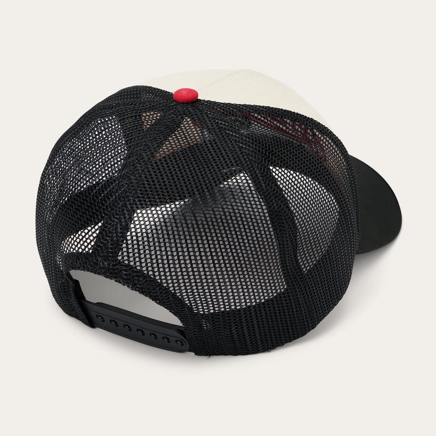Rodeo Patch Trucker Cap | Stetson Off White / Black