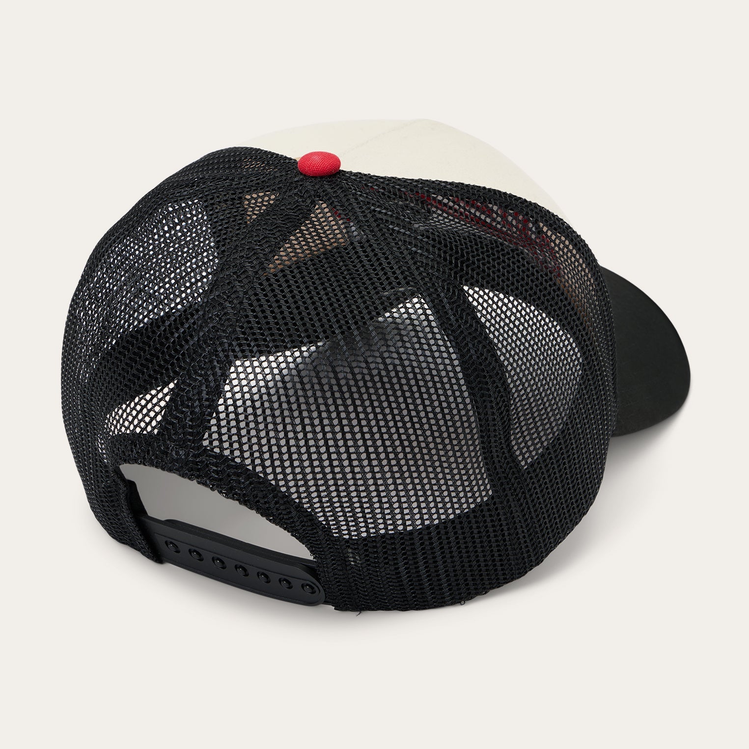 Rodeo Patch Trucker Cap | Stetson Off White / Black