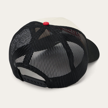 Rodeo Patch Trucker Cap | Stetson Off White / Black