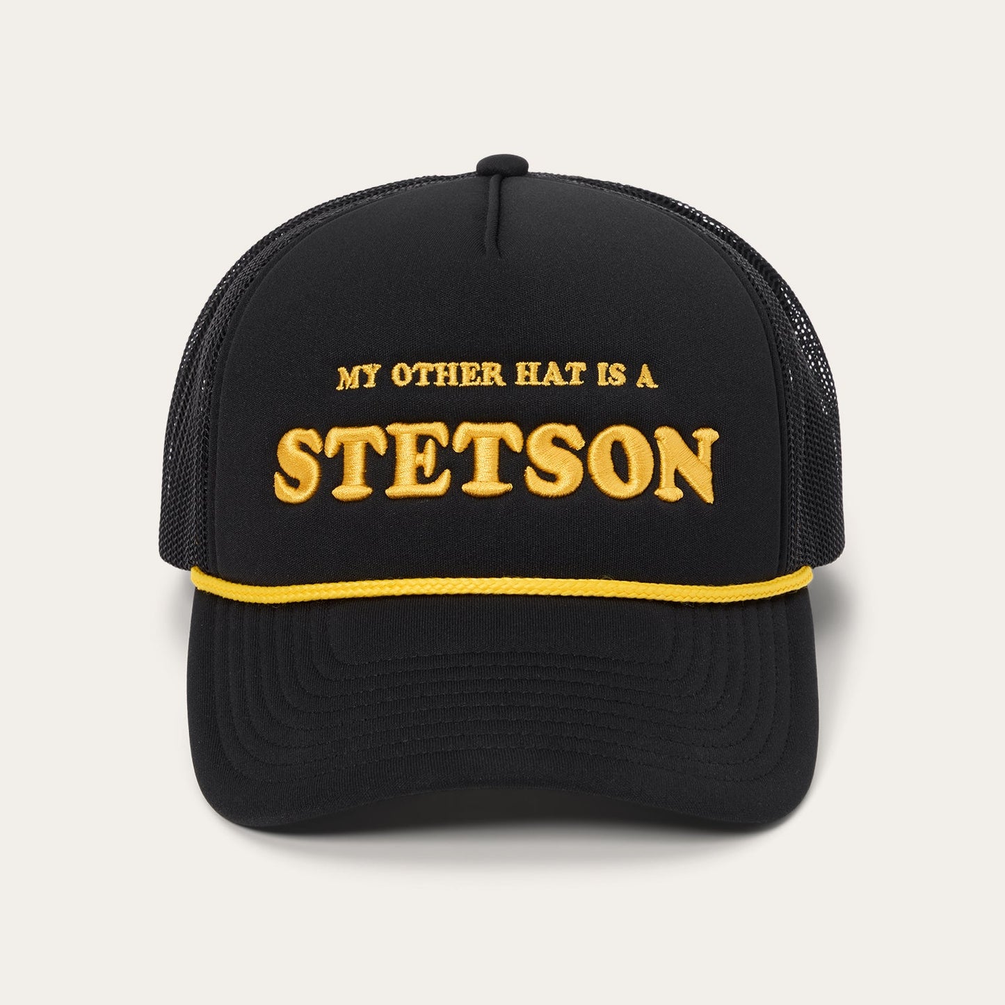 My Other Hat Is A Stetson Trucker Cap | Stetson Black