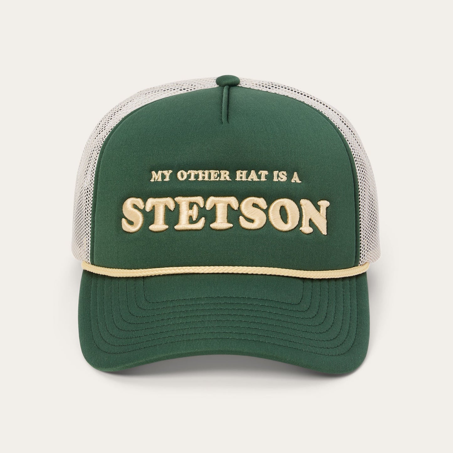 My Other Hat Is A Stetson Trucker Cap | Stetson Olive