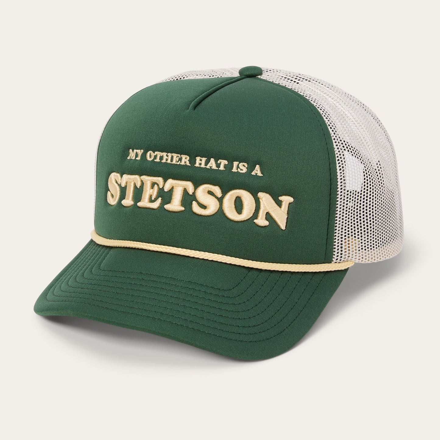 My Other Hat Is A Stetson Trucker Cap | Stetson Olive