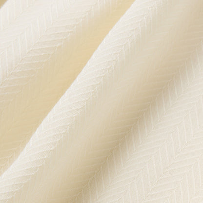 Cream Herringbone Blouse | Stetson White
